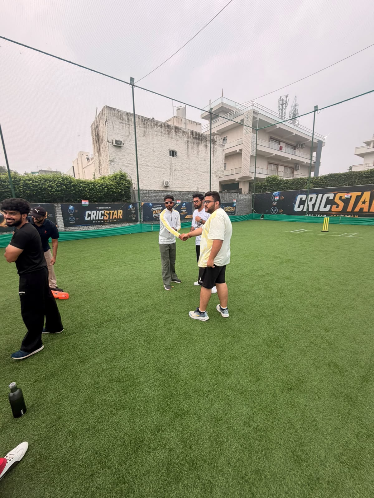 Cricstar box cricket facility near Chandila Chowk